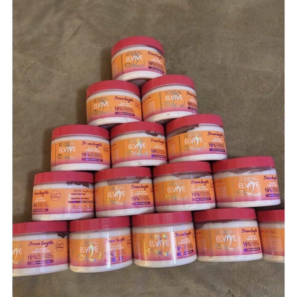 L'Oreal Paris Elvive Dream Lengths Savior Fiber Hair Mask with Collagen Peptides